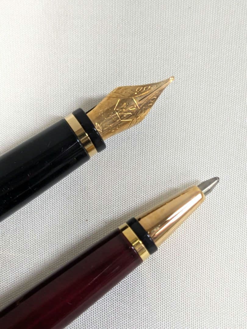 ウォーターマン プレファス スリラー レッド 万年筆 18K 750 ボールペン