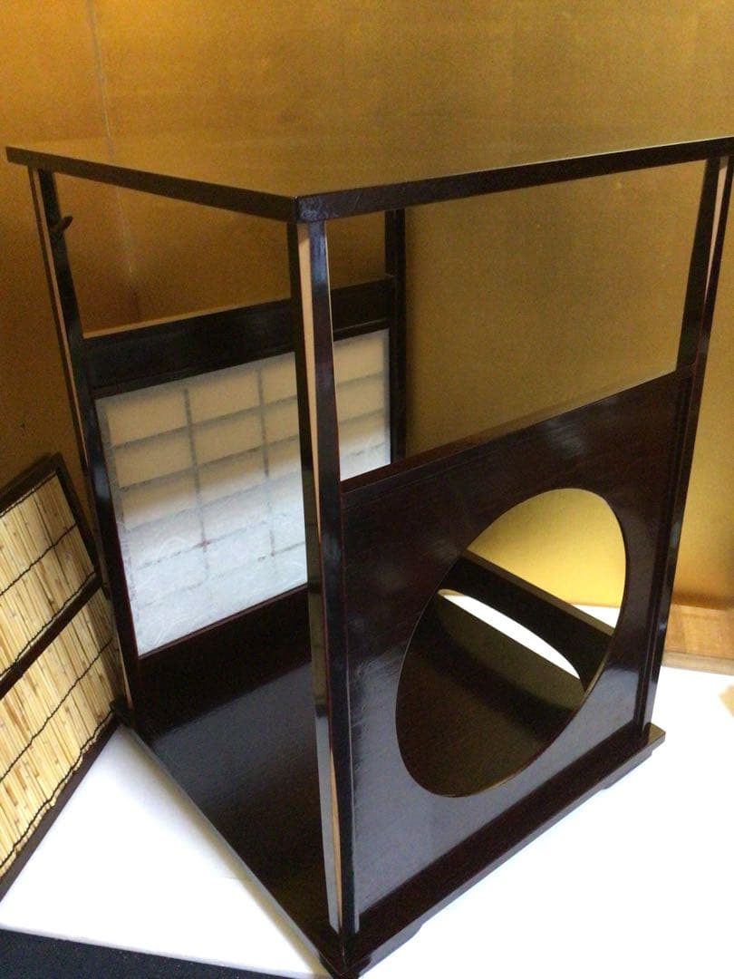 茶道具 組み立て式 吉野棚 紙箱付き