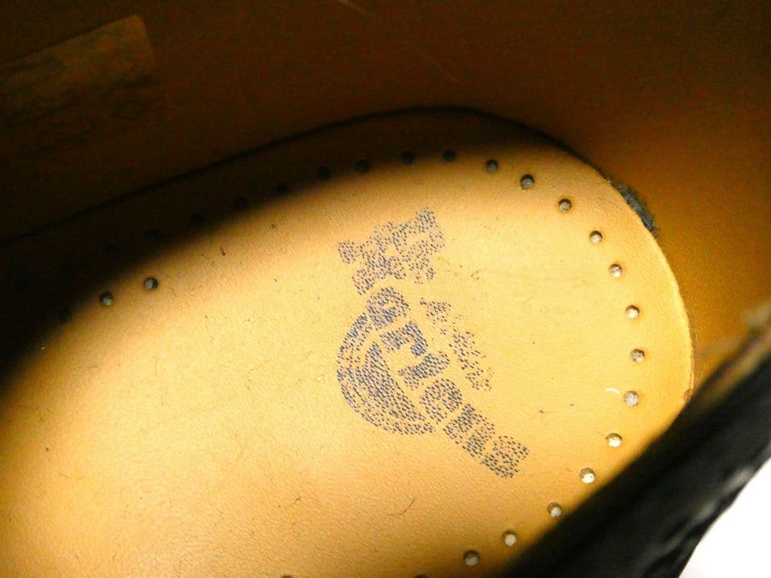 UK5！廃盤モデル！厚底仕様！ドクターマーチンウイングチップシューズBEXソール