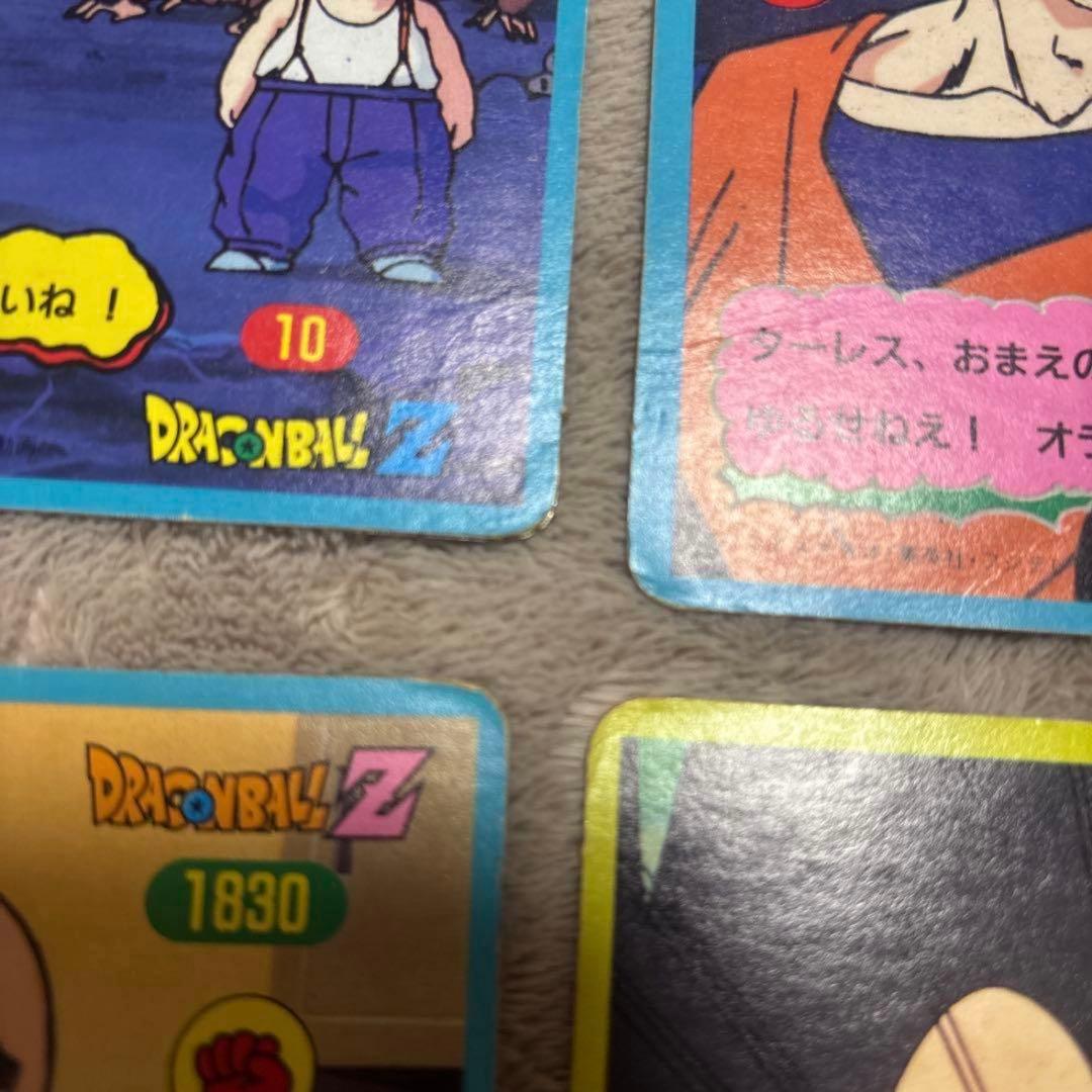希少品　当時品　ドラゴンボールＺ　じゃんけんカード 10枚セット
