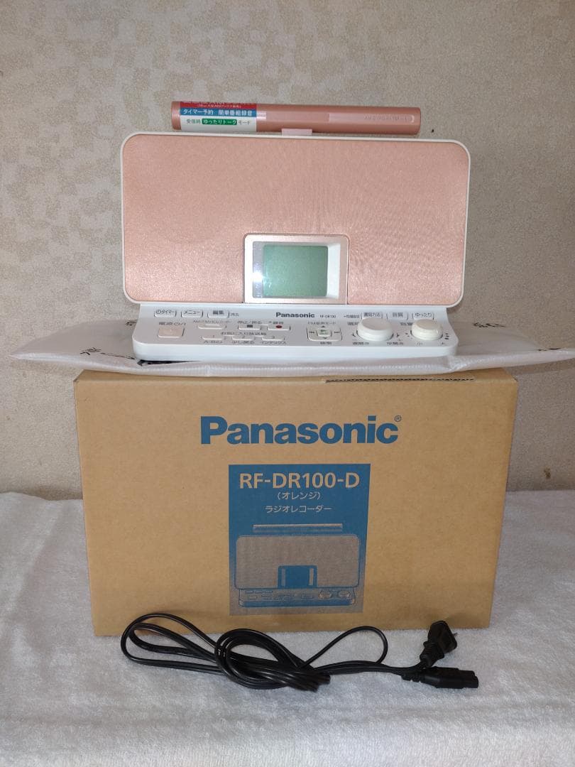 Panasonic RF-DR100 ラジオレコーダー