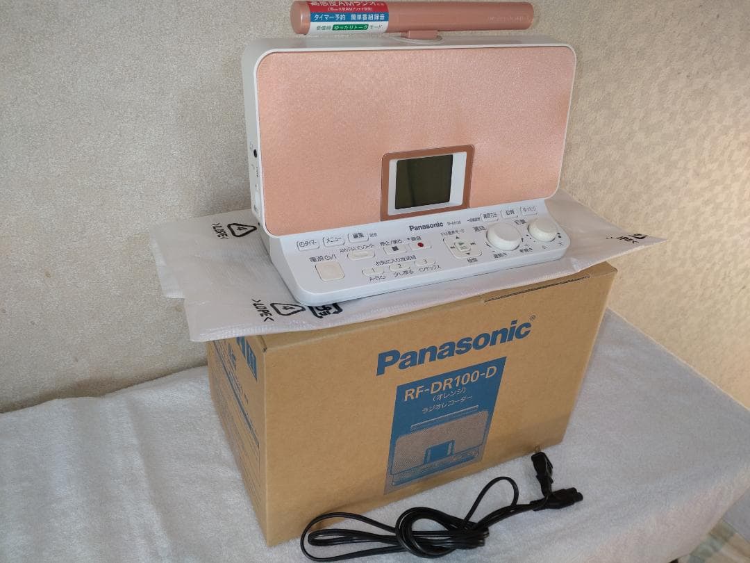 Panasonic RF-DR100 ラジオレコーダー