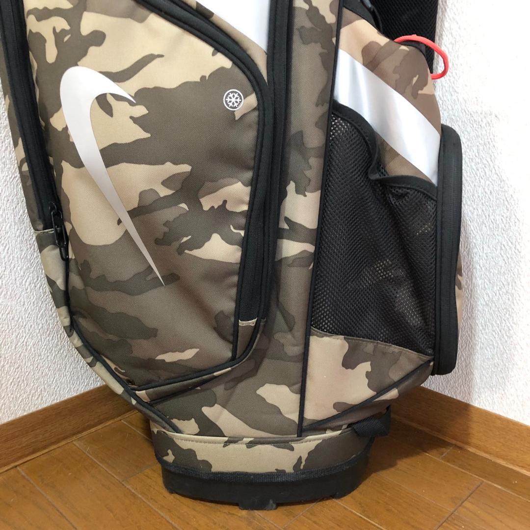 【希少】 NIKE ナイキ ゴルフ キャディバッグ 14分割 迷彩 カモフラ