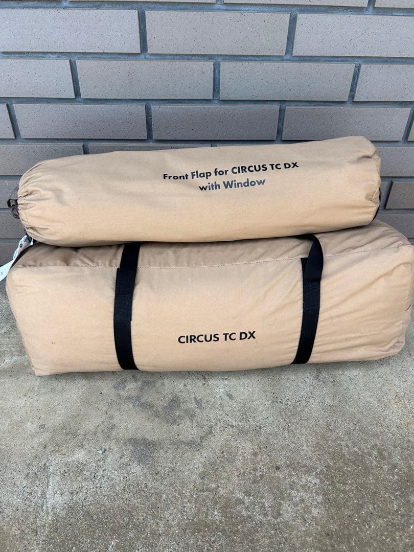 【美品】テンマクデザイン サーカスTC DX 窓付きフロントフラップ