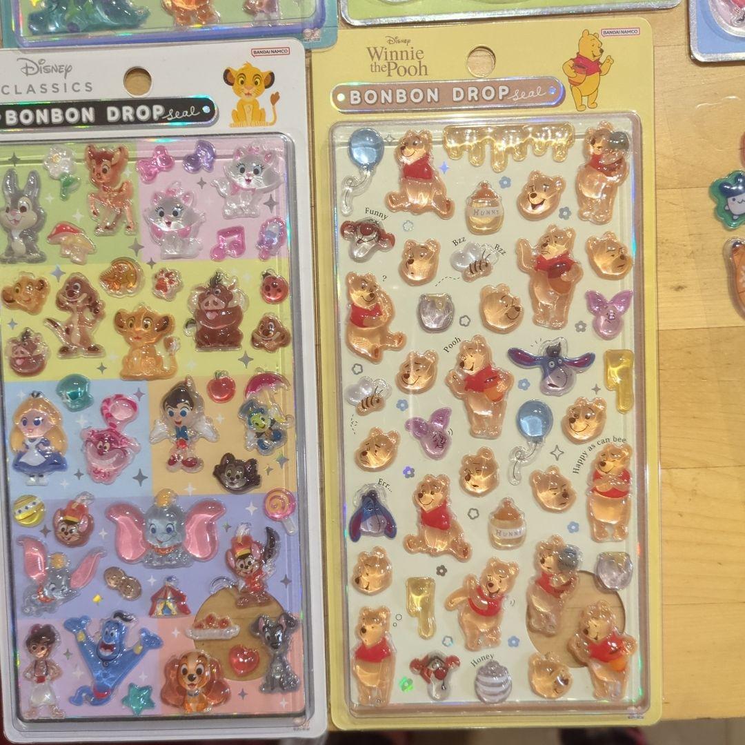 レア！正規品！ディズニーボンボンドロップシール