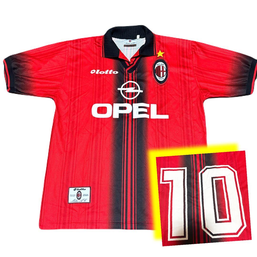 【激レア】ACミラン 1997/1998 ユニフォーム ロット #10