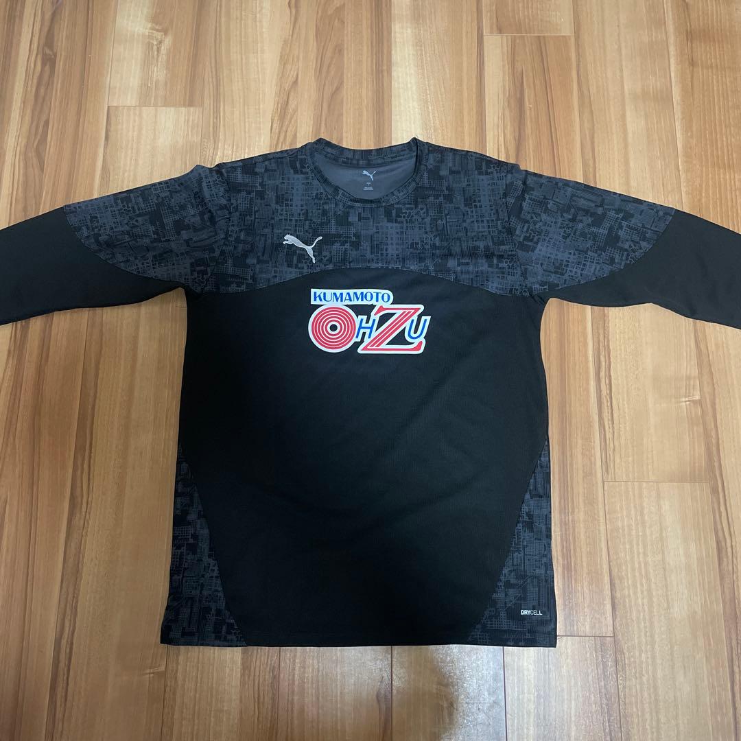 大津高校サッカー部　練習着　長袖　サッカーウェア