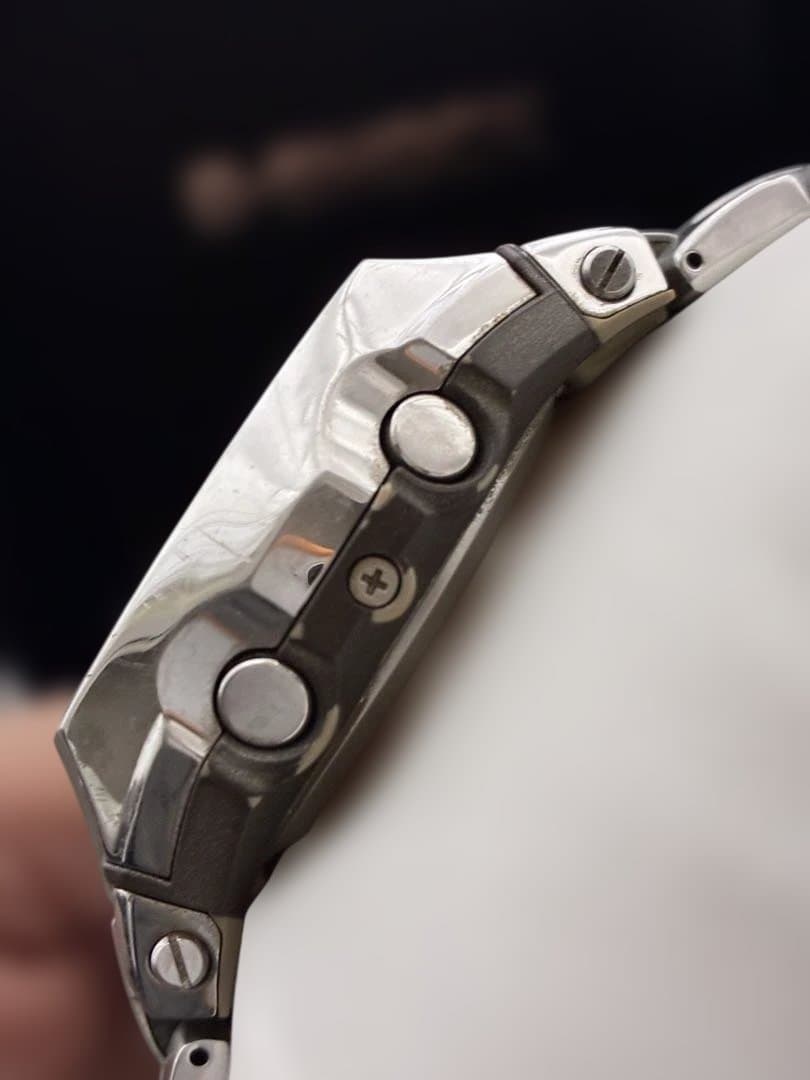 G-SHOCK CASIO 4762 シルバー/ブラック希少価値　製造終了