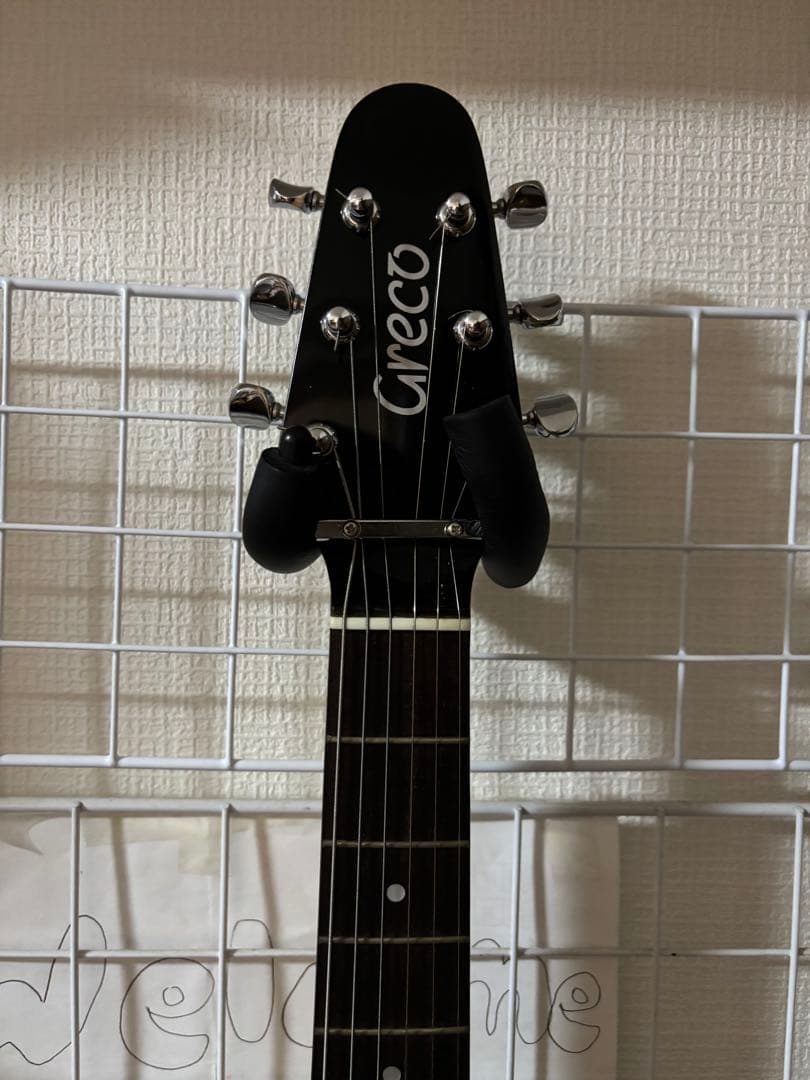 グレコ　フライングＶ　アンプ内蔵内蔵ギター
