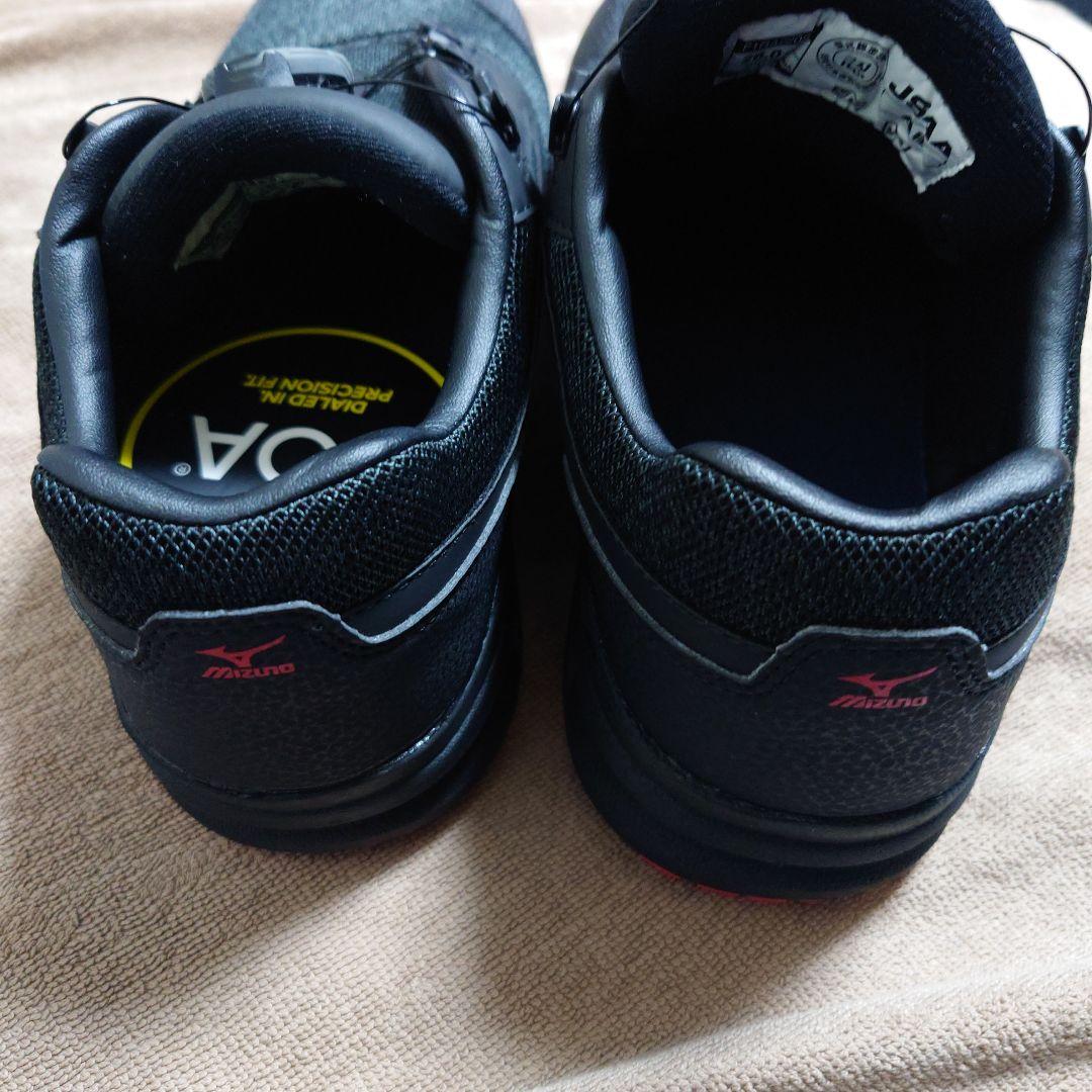 新品Mizuno BOA 安全靴 ブラック