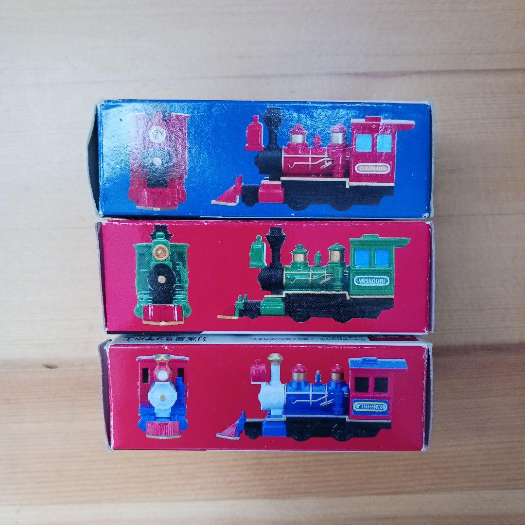 ディズニートミカ ウエスタンリバー鉄道 3種セット