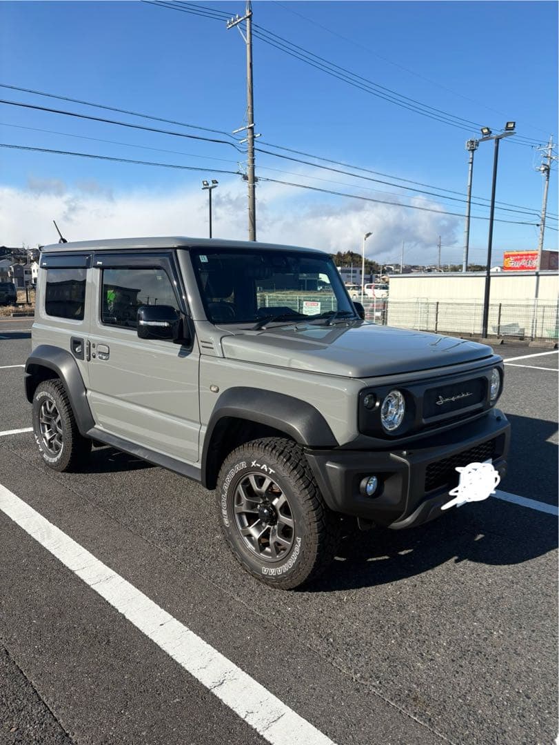 ジムニーシエラ純正ホイルYokohama GEOLANDAR X-AT15インチ