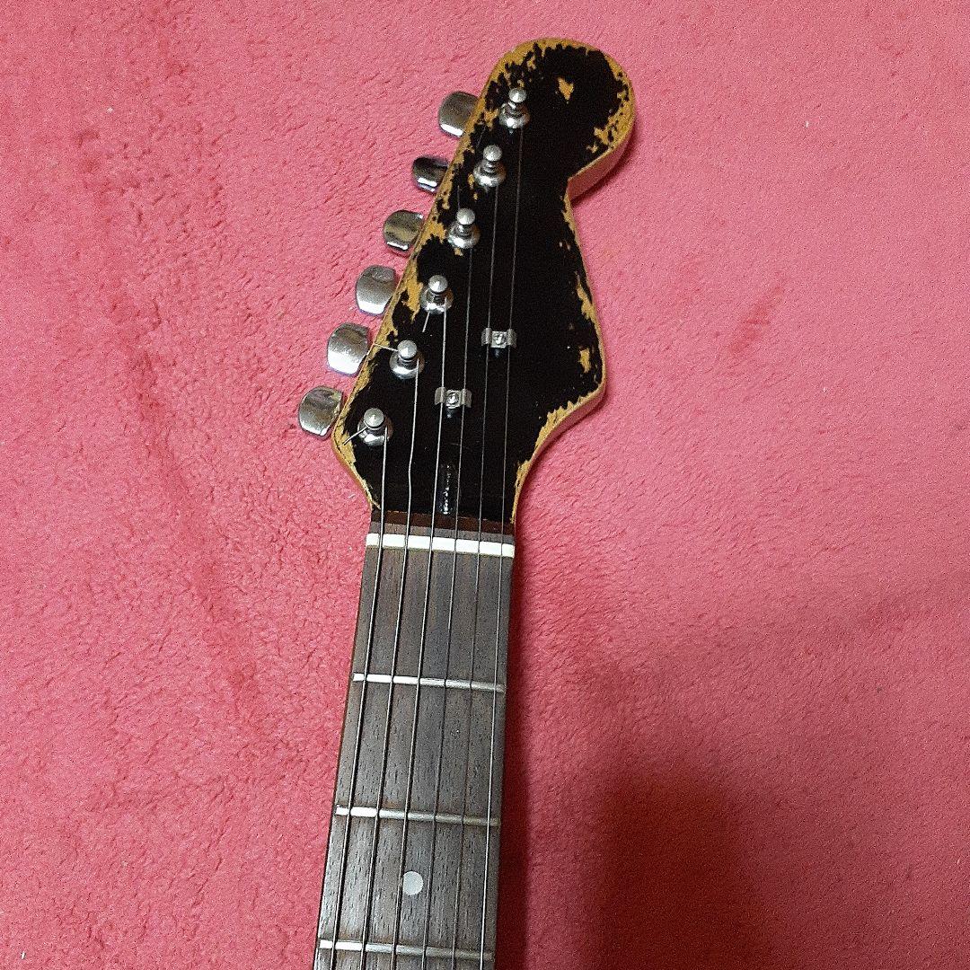 【良・美品】SKINペイント・SUGIZOモデル。ソフトケース&アーム付属。