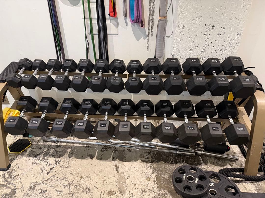 ダンベルセット スタンド付き