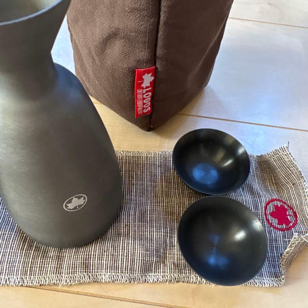 アウトドア調理器具セット マットブラック　お猪口セット