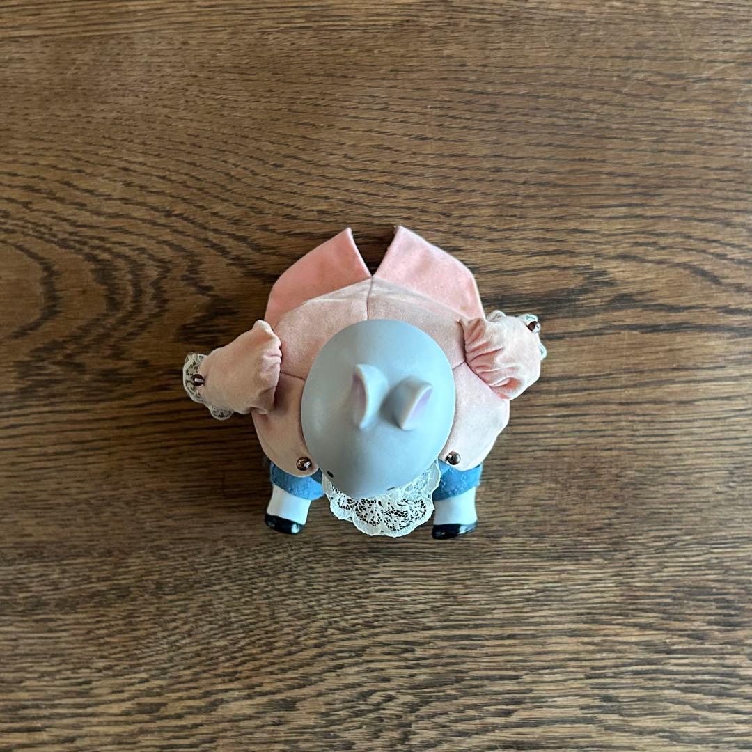 ヴィンテージ ネズミのビスクドール（チャイナヘッドドール・ミニョネット）送料込