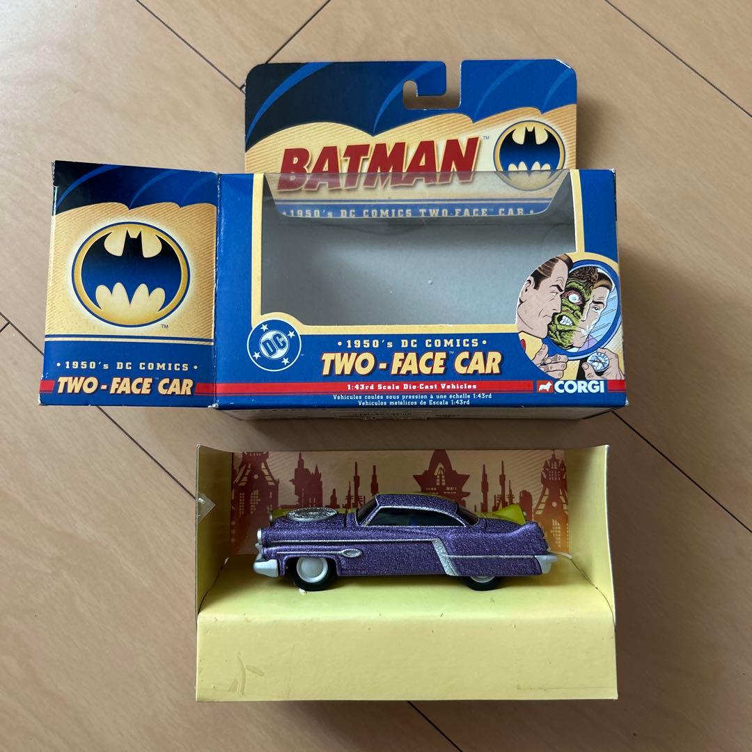 【即購入ok!!】Corgi バットマン 1950年代 Two-Face Car