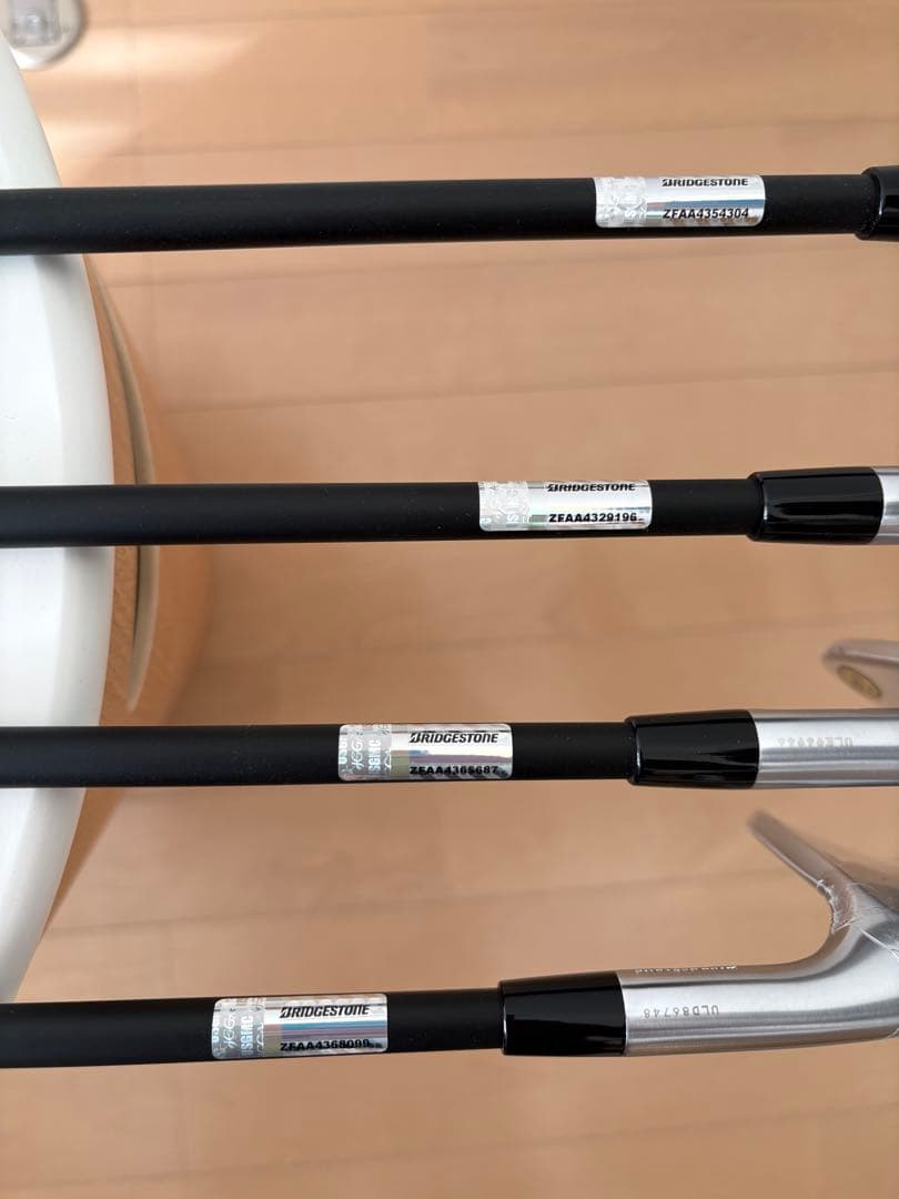 【新品未使用】ブリジストン 258CBP 7〜PW 4本 Travil 95S