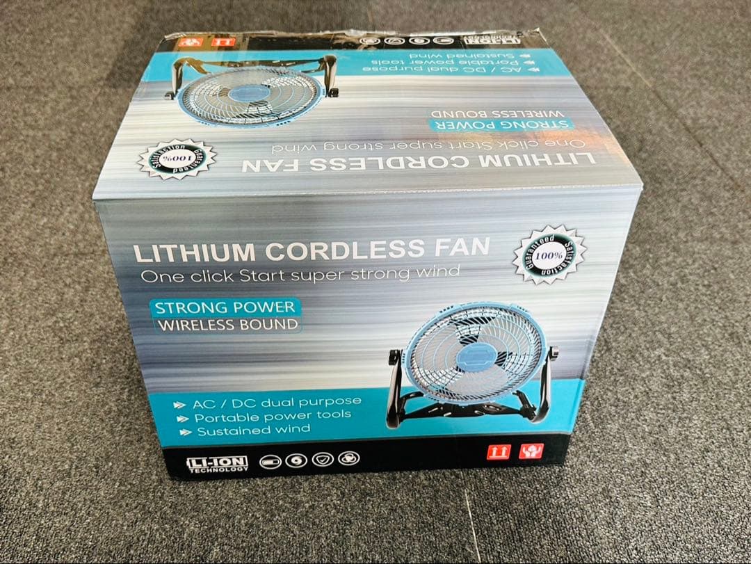 携帯扇風機 卓上扇風機 12インチ充電式 キャンプ アウトドア マキタ18V互換