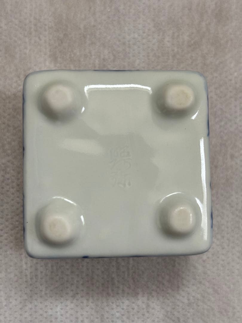 茶道具　香合　台　布袋　昭阿弥