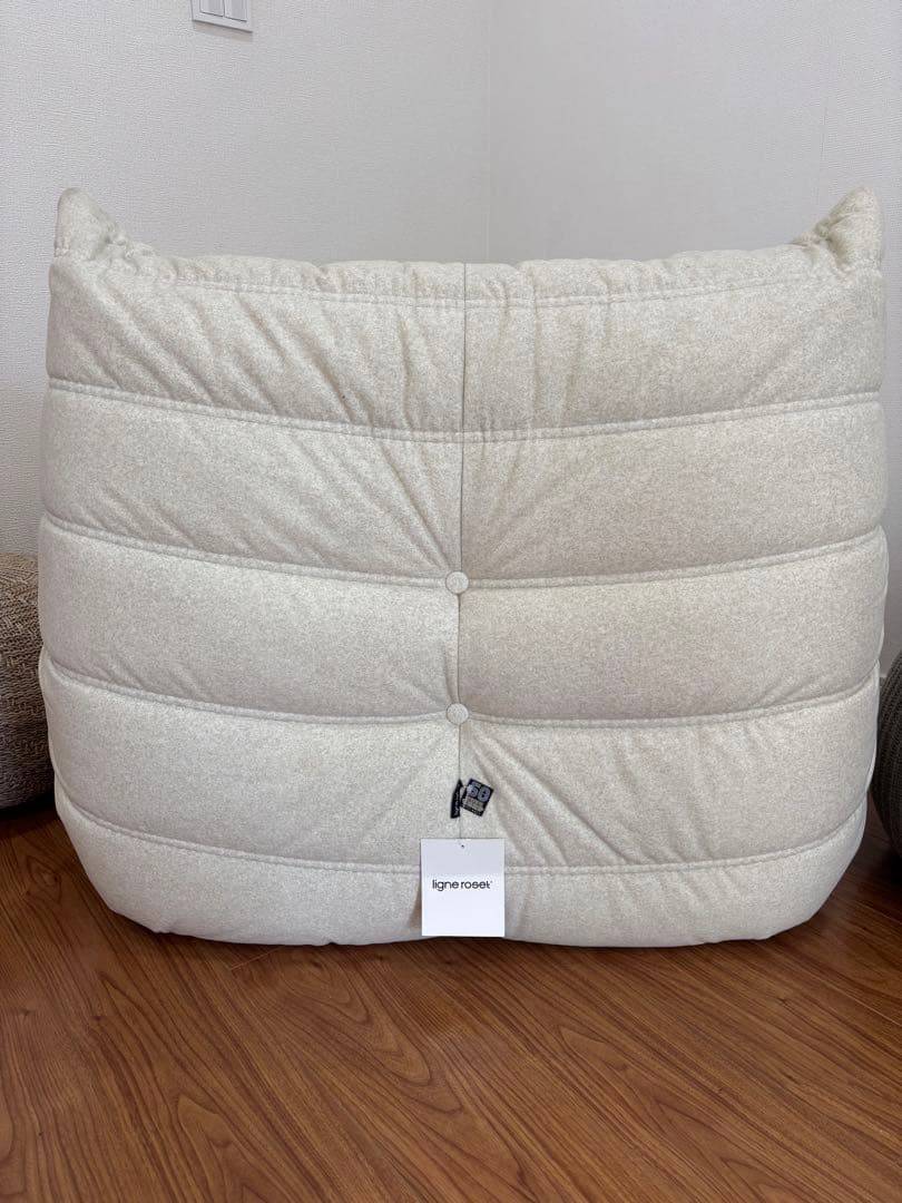 【10/8〜12迄値下げ】リーンロゼトーゴ1Pソファ50周年モデルアイボリー