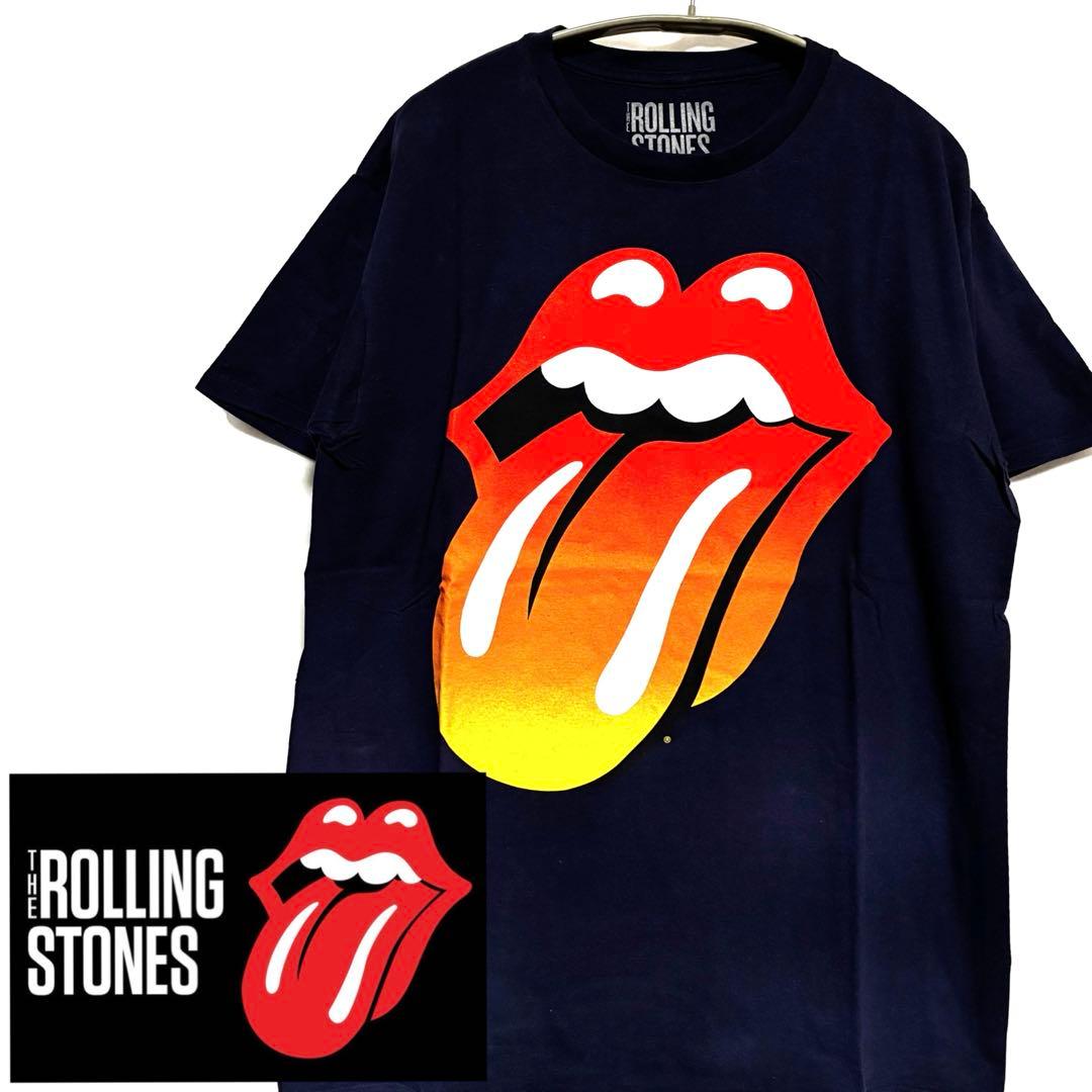 ローリングストーンズ 2014年『14 ON FIRE 』ツアーTシャツ XL