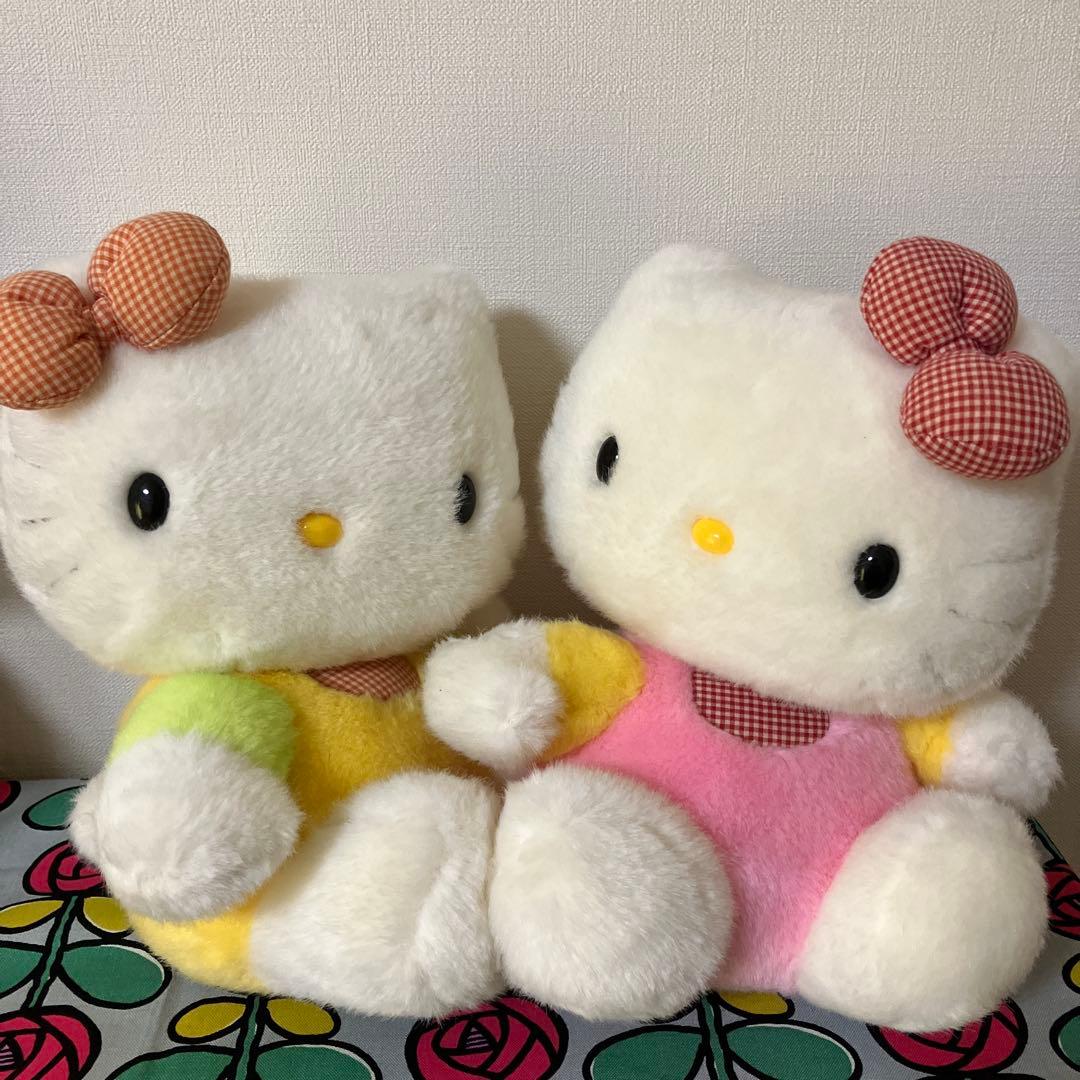 ☆ハローキティ ぬいぐるみ　マスコットホルダー☆