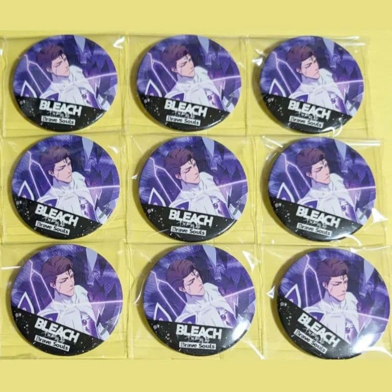 BLEACH 藍染惣右介 ブレソル 缶バッジ 12点