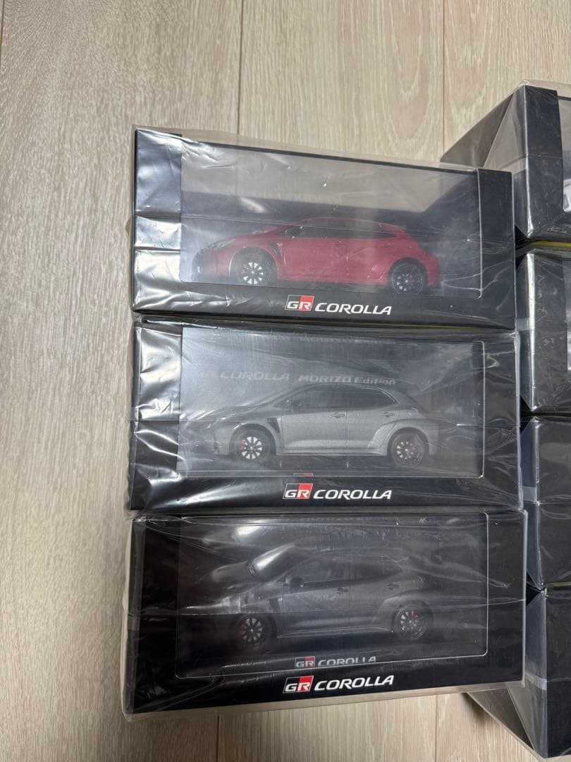 【新品・未開封】GR COROLLA ミニカー 7台セット