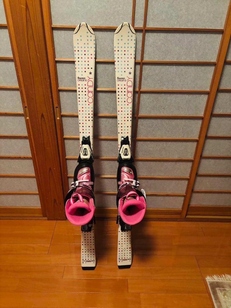 スキー３点セット ジュニア 美品 130センチ サロモン ブーツセット