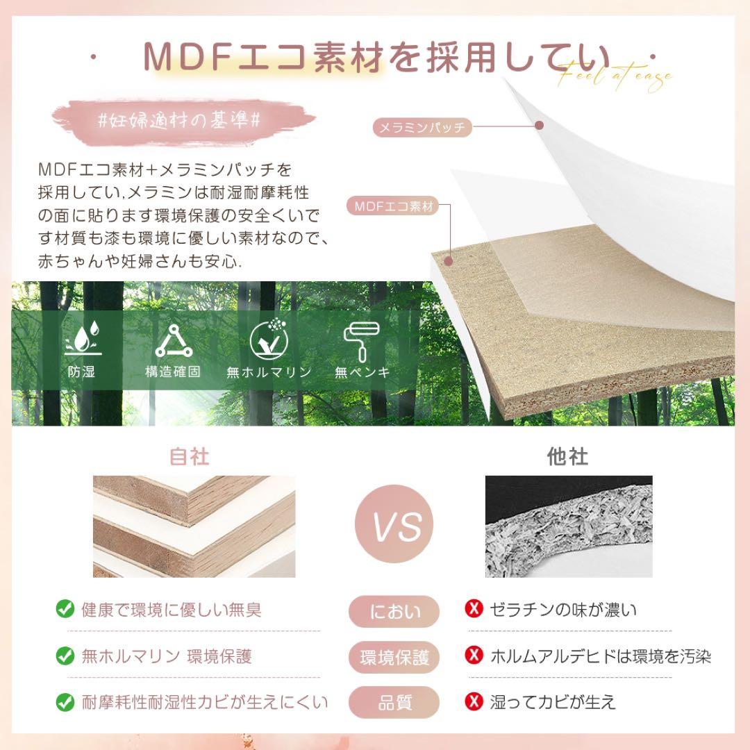 限定価格　ドレッサーセット スライド鏡 大容量収納 女優ミラー LEDライト