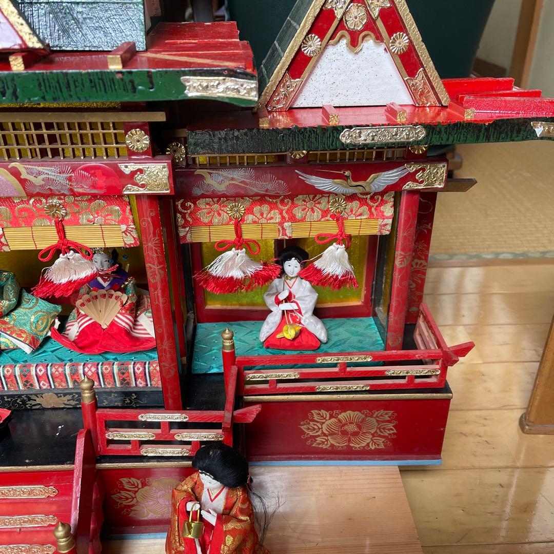 希少　御所飾り雛人形　昭和初期レトロ