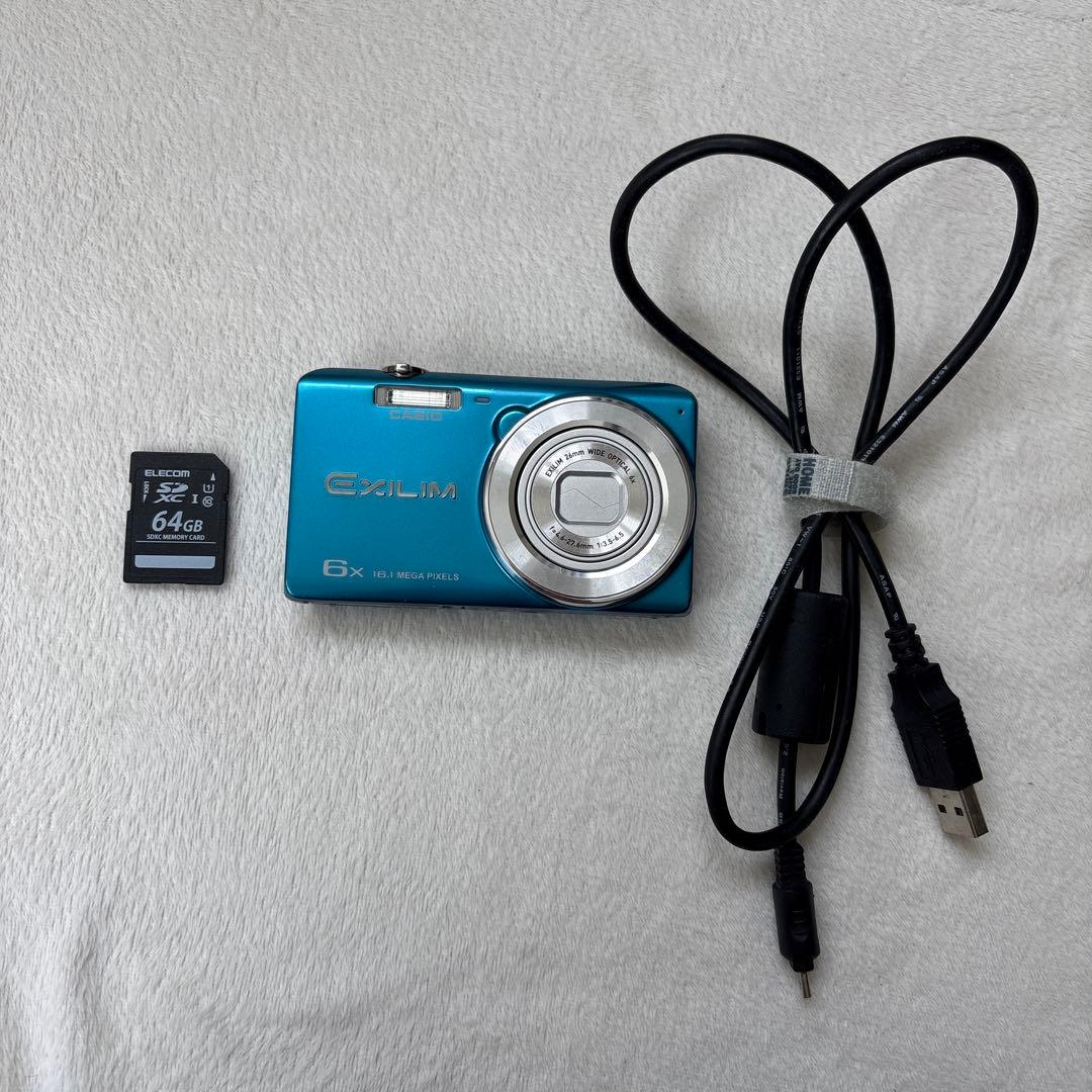 CASIO EXILIM EX-ZS25カシオエクシリムコンパクトデジタルカメラ