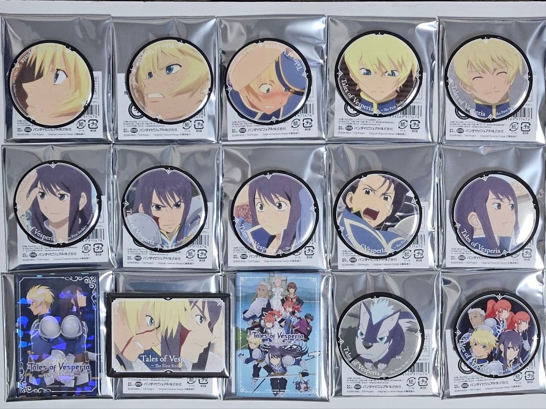 テイルズオブヴェスペリア ～The First Strike～ 缶バッジ1BOX