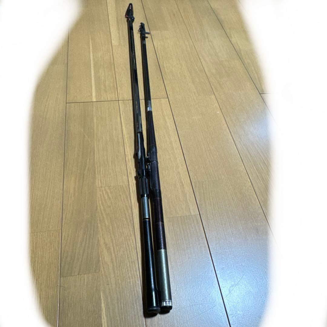 DaiwaとSHIMANOの2本セット