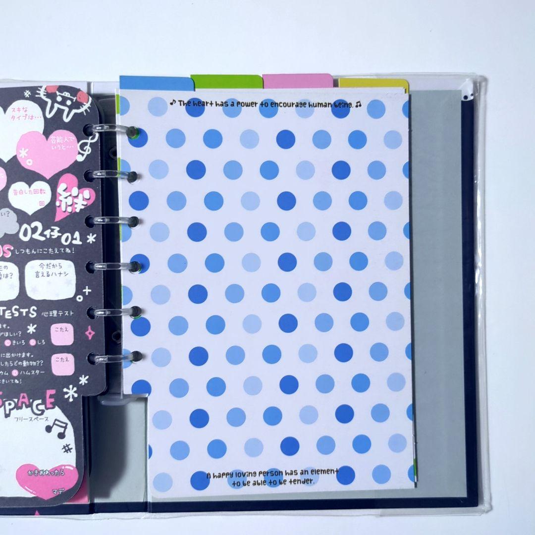 【当時物】平成レトロ プロフィール帳 ギャル