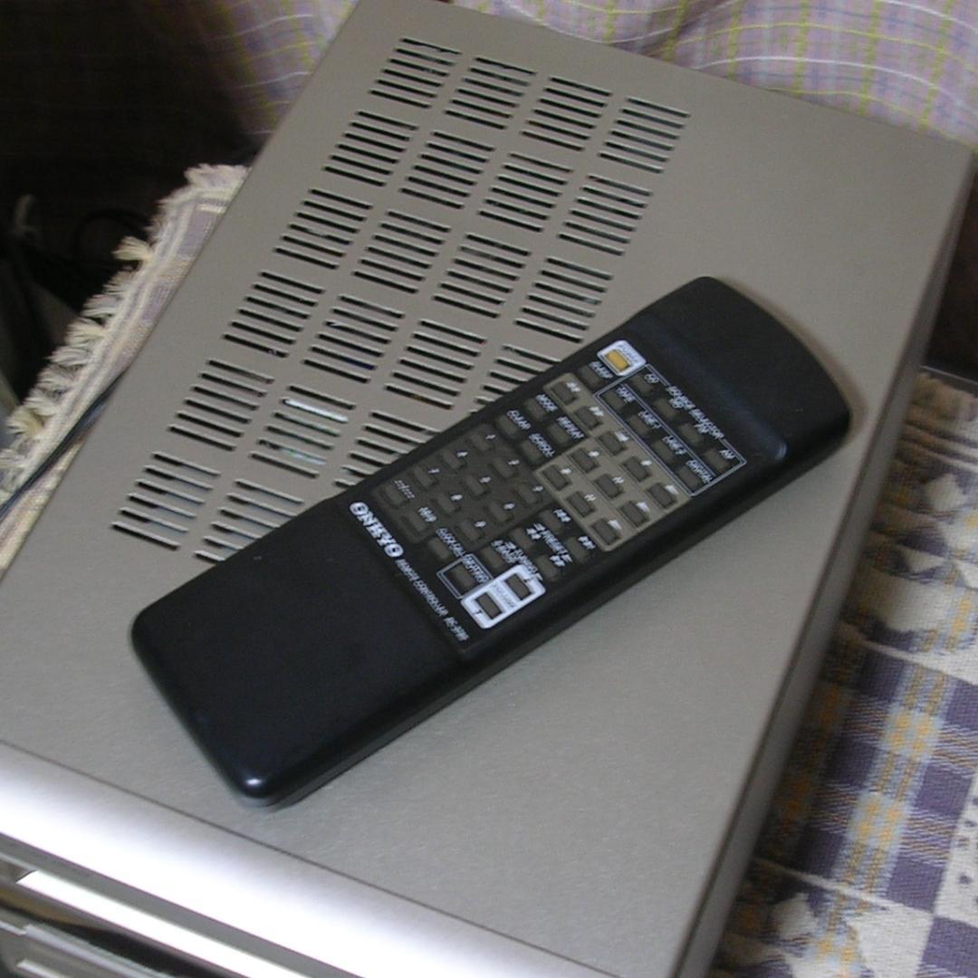 ＜整備品＞ONKYO FR-V7 リモコン付属
