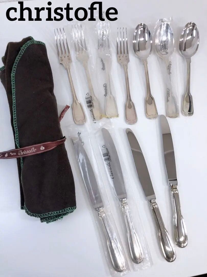 ★クリストフル ナイフ フォーク スプーン カトラリー 11点セット シルバー