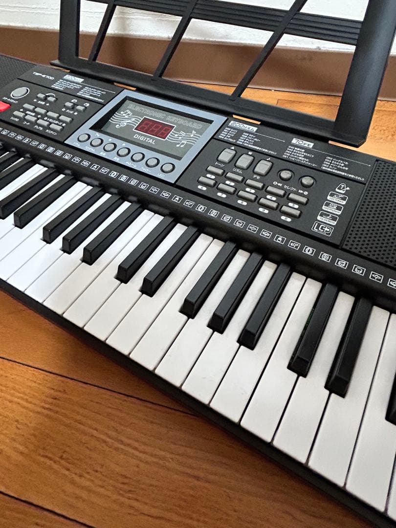 夢グループ 電子ピアノ ガイド機能付き TSP-670D 付属品付き 動作確認済