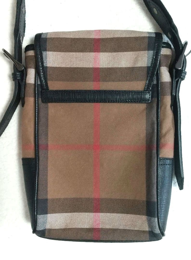 Burberry チェック柄ショルダーバッグ 保存袋付き
