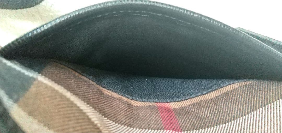 Burberry チェック柄ショルダーバッグ 保存袋付き