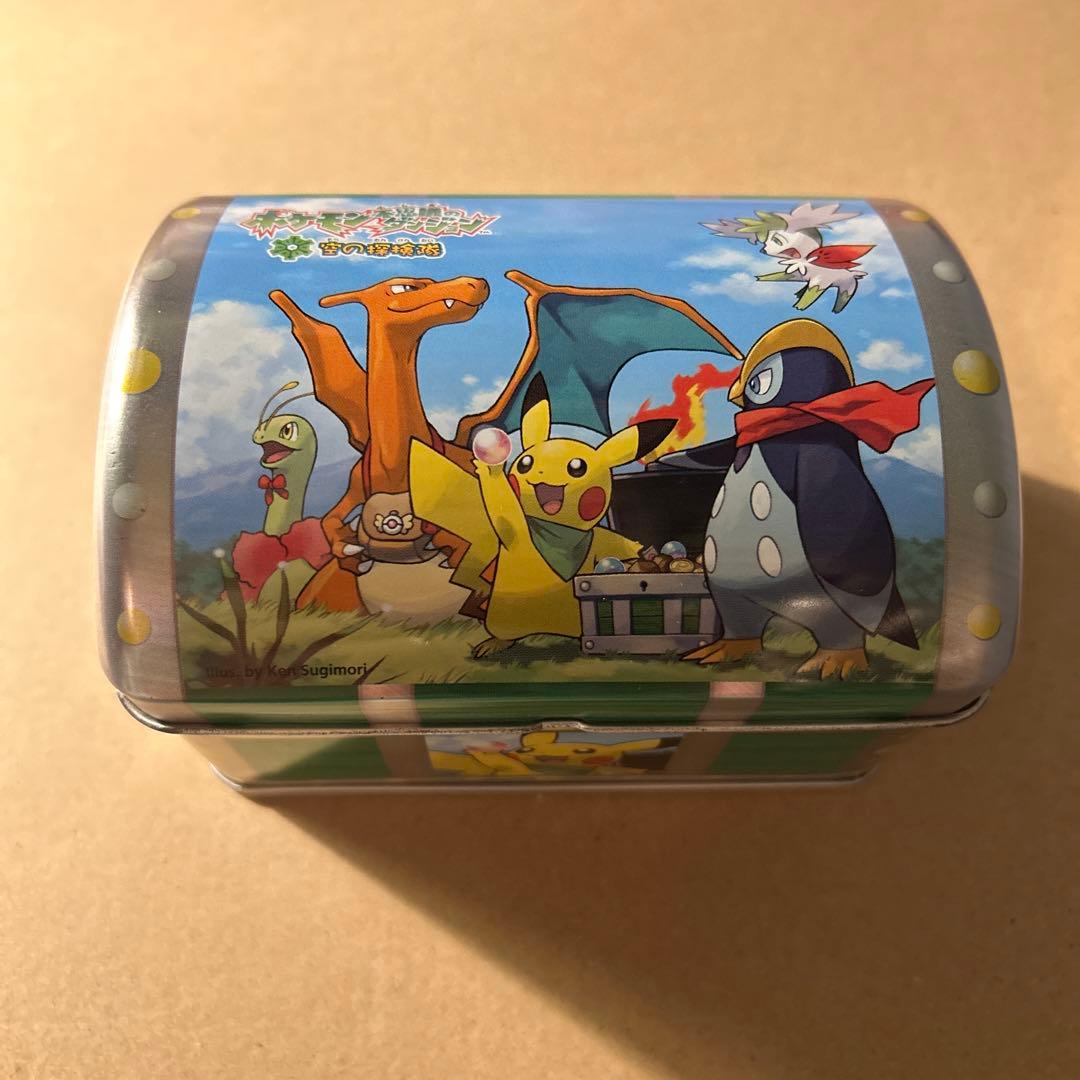 ポケモン 空の探検隊 クッキー缶