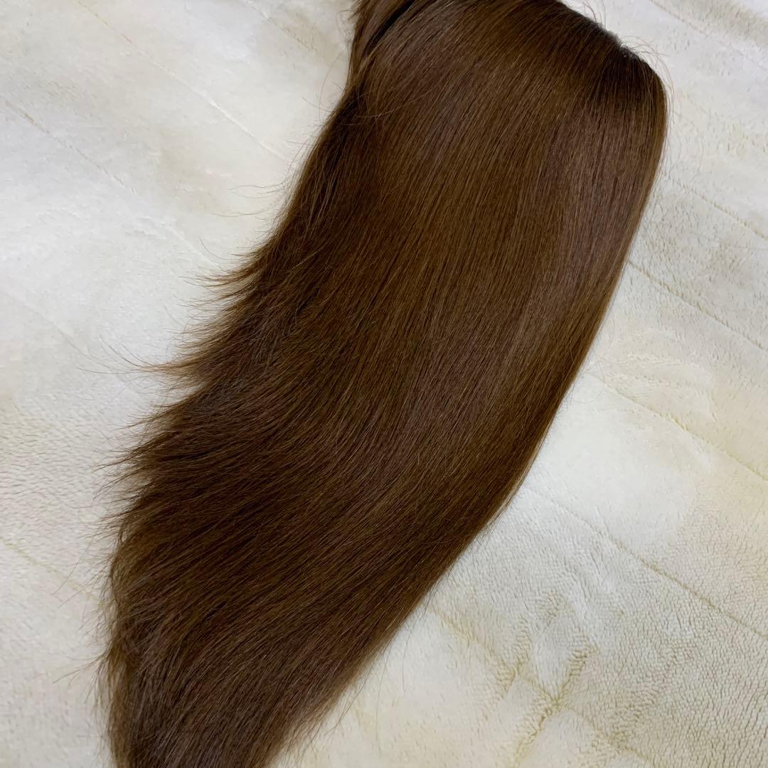 【美品】REMY人毛100% フルウィッグ　リネアストリア　天使の風渡るレース