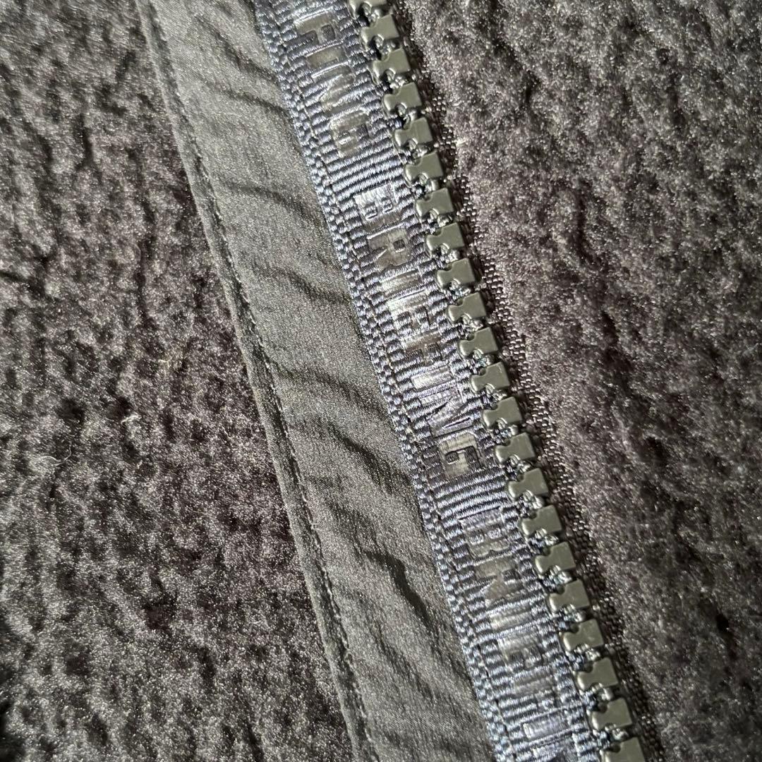 【タグ付き✨】ブリーフィング　フリース　ボア　ジャケット　ジップ　中綿　ブラック