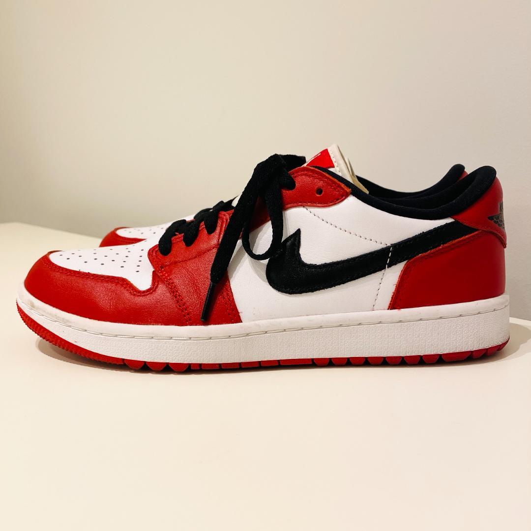 美品 NIKE AIR JORDAN 1 LOW GOLF CHICAGO