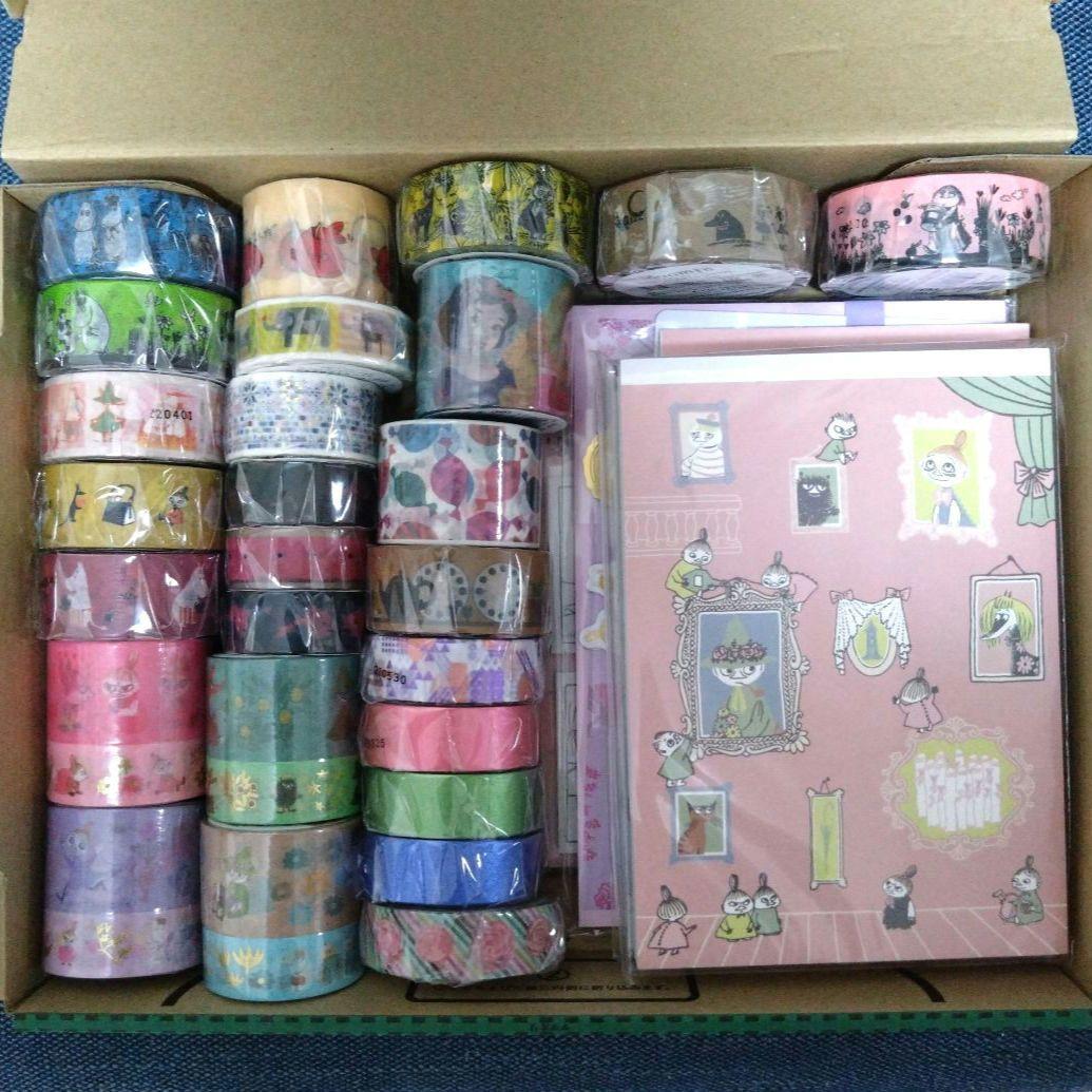 ムーミンなど　マスキングテープ　紙もの　まとめ売り