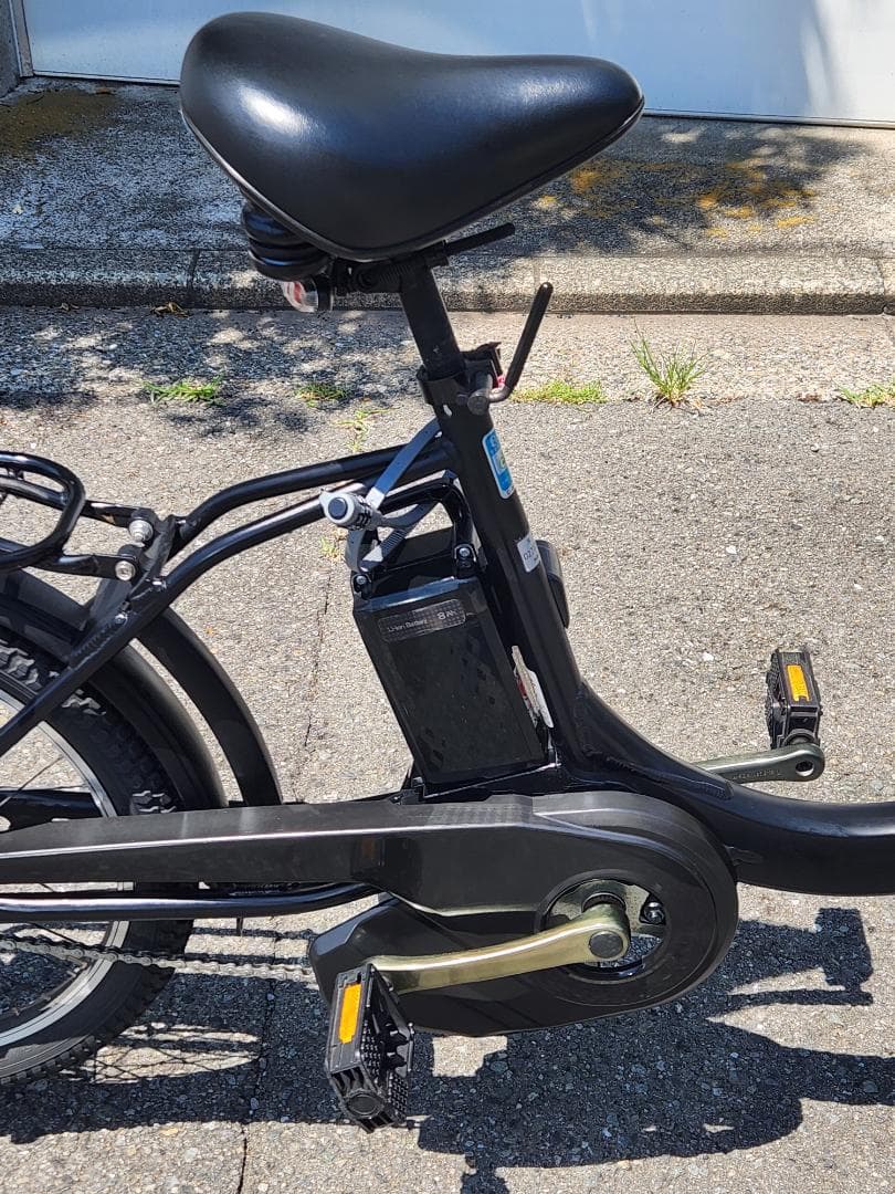 パナソニック 電動アシスト自転車 SW 20型 8Ah 黒 BE-ELSW01B