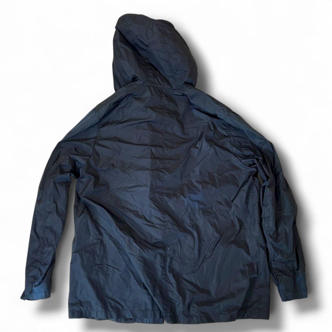 プラダ ナイロン パーカー フーデッド ジャケット ダブルZIP 軽量
