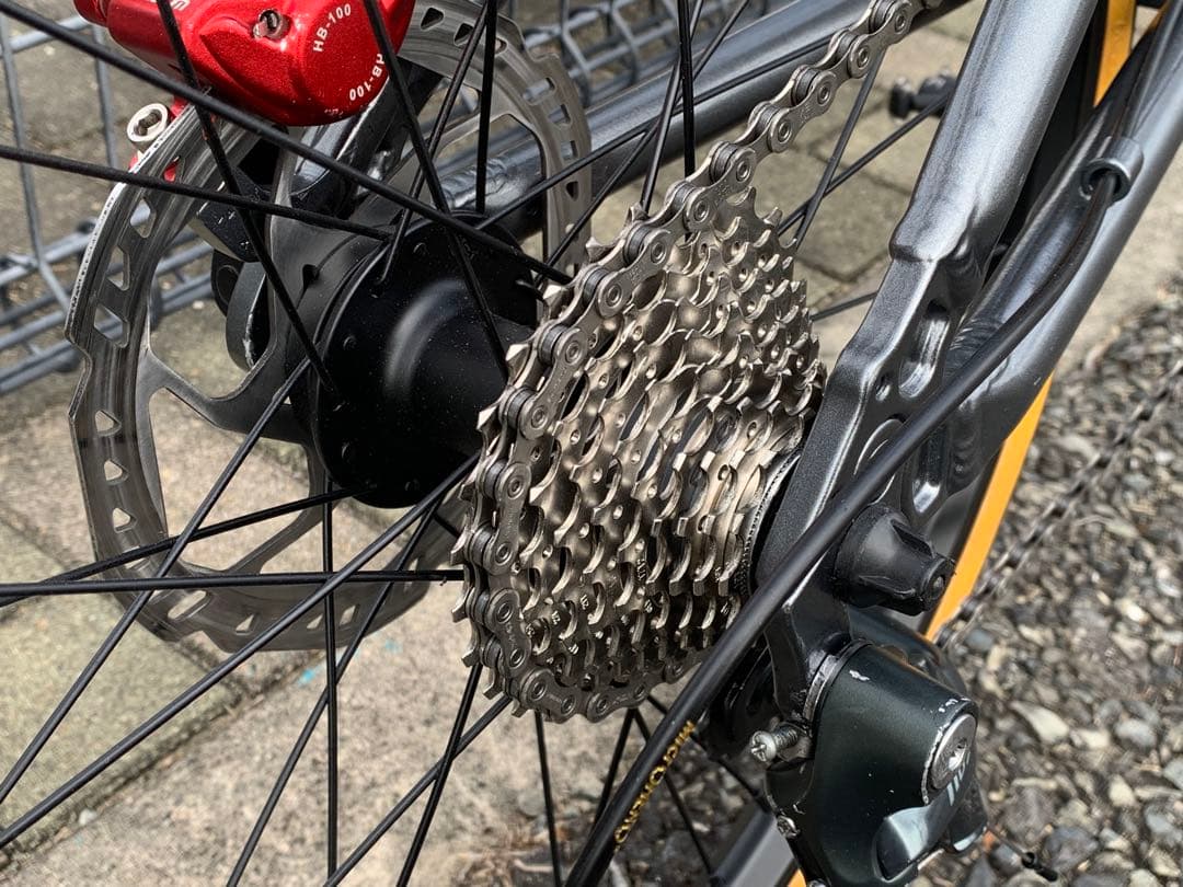 軽量★DAHON Vitesse★フルリメイク★セミ油圧ブレーキ、451ホイール