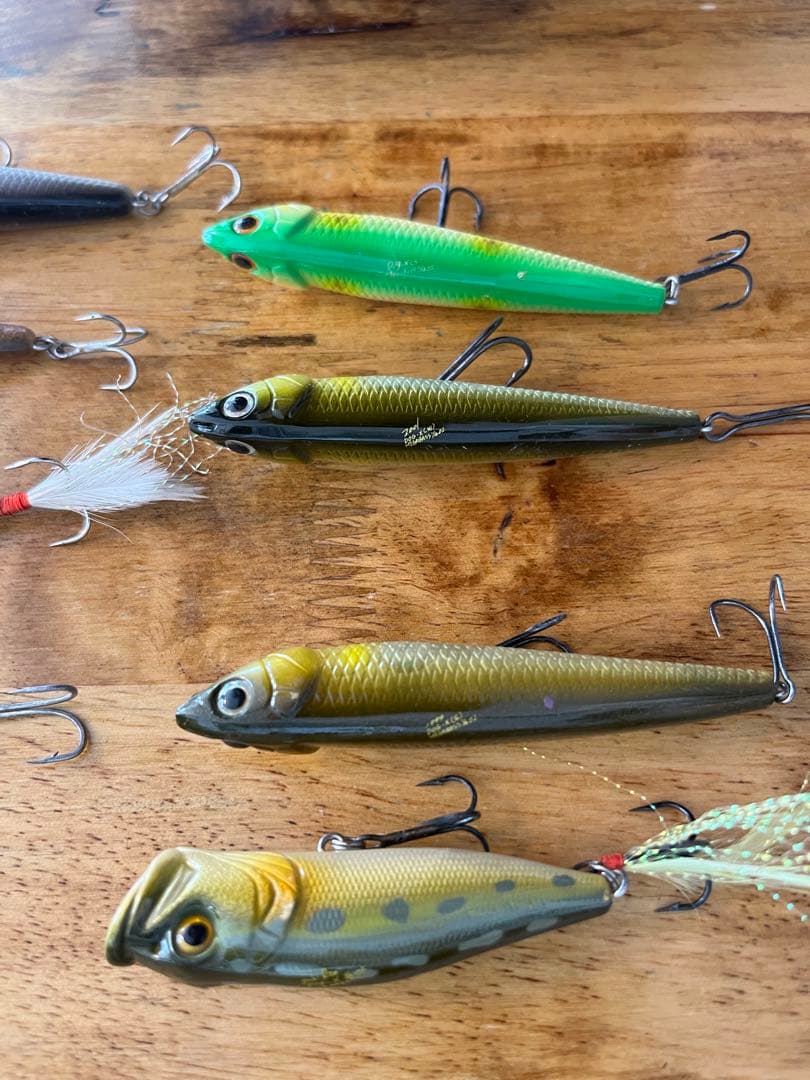 メガバス等　ルアー27点セット　ドッグX パロット入り